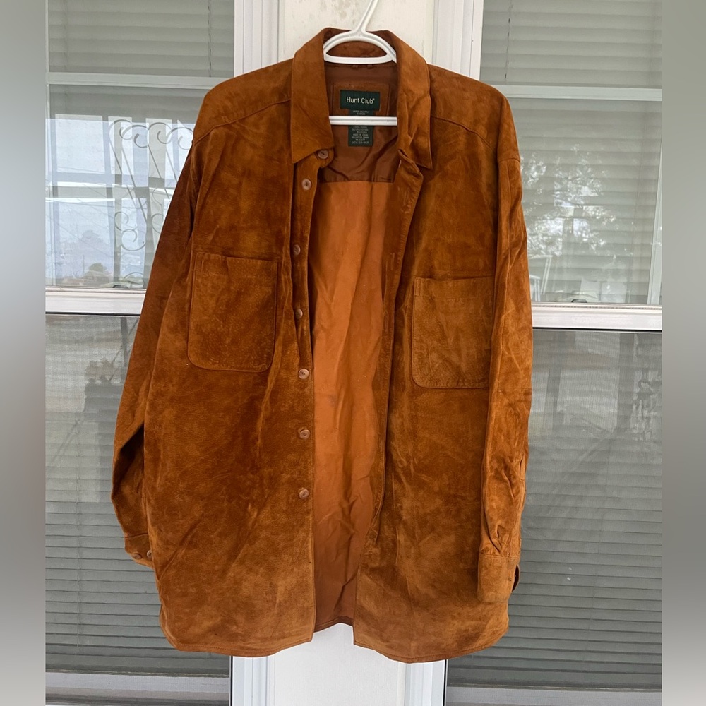 Vintage Hunt Club Suede Buttondown - Picture 2 of 7
